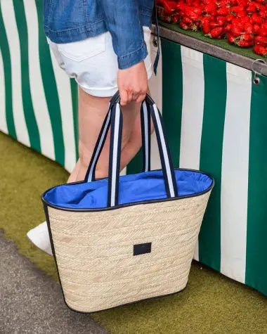 PANIER PENELOPE BLEU MARINE BeachLife Concept