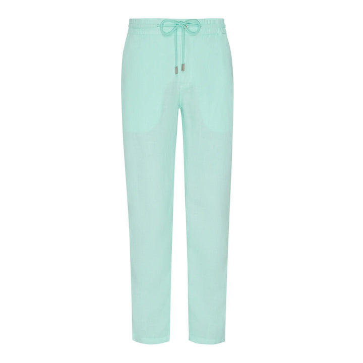PANTALON EN LIN PARC UNI LAGON - BeachLife Concept