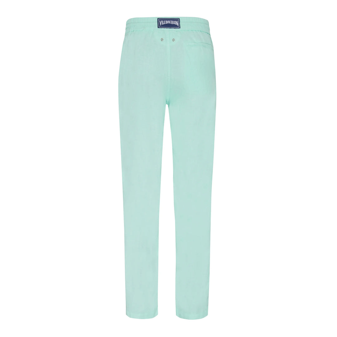 PANTALON EN LIN PARC UNI LAGON - BeachLife Concept