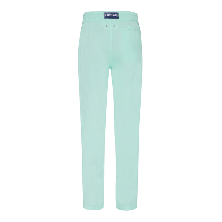 PANTALON EN LIN PARC UNI LAGON - BeachLife Concept