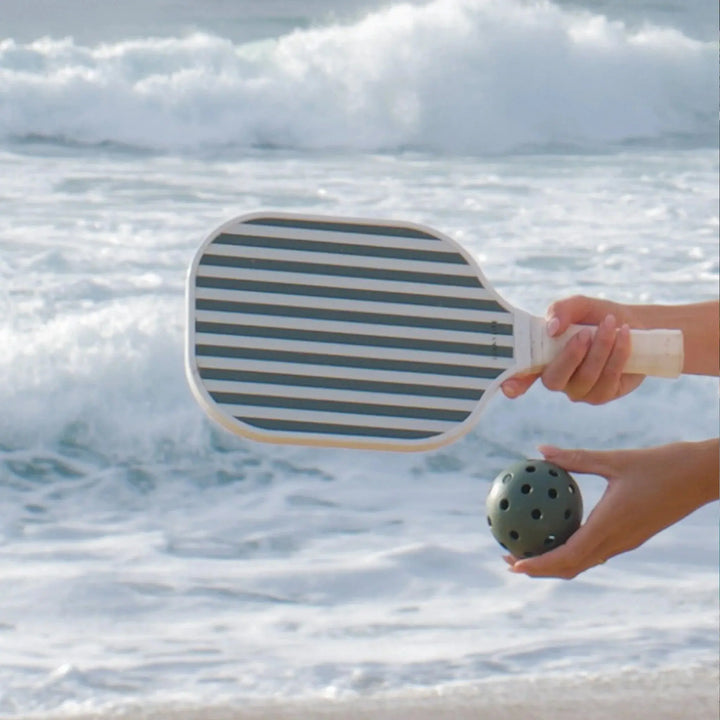 PICKLE BALL SET THE VACAY OLIVE BeachLife Concept