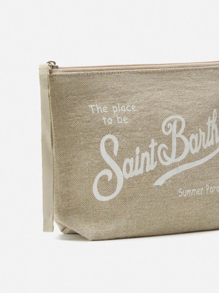 POCHETTE ALINE LINEN MC2 SAINT BARTH