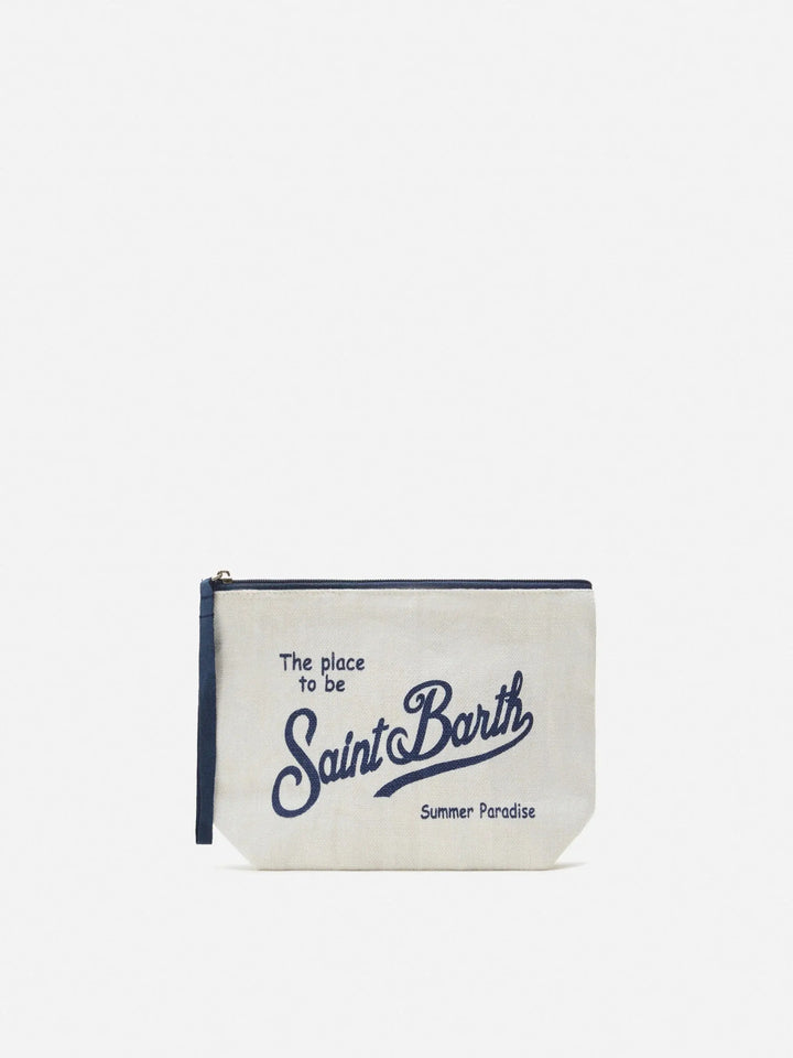 POCHETTE ALINE LINEN MC2 SAINT BARTH