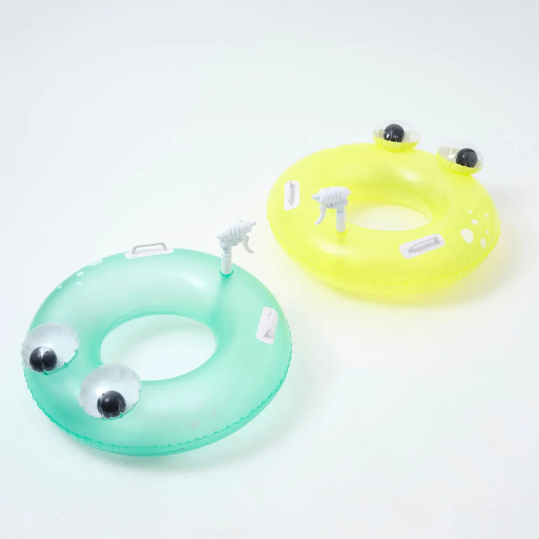 POOL RING SOAKERS SONNY THE SEA CREATURE CITRUS SET OF 2 BeachLife Concept