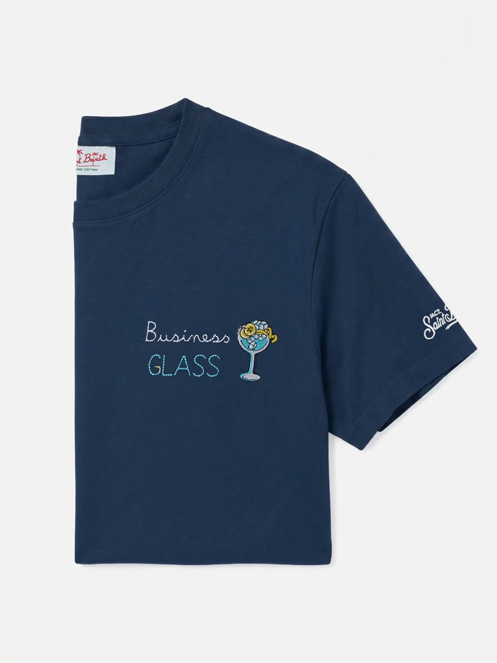 PORTOFINO MAN COTTON T-SHIRT MC2 SAINT BARTH