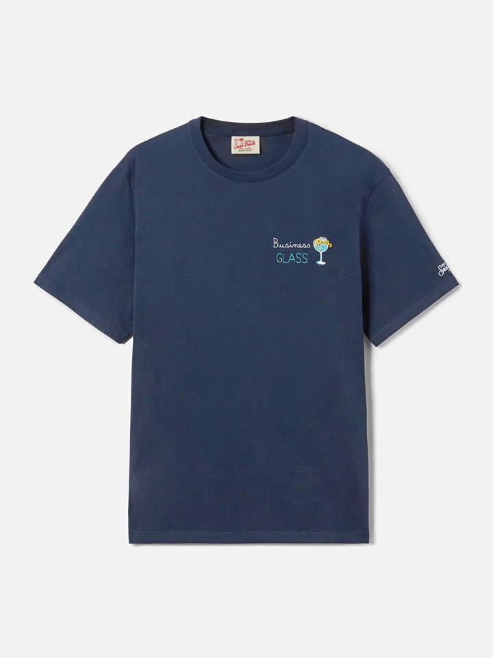 PORTOFINO MAN COTTON T-SHIRT MC2 SAINT BARTH