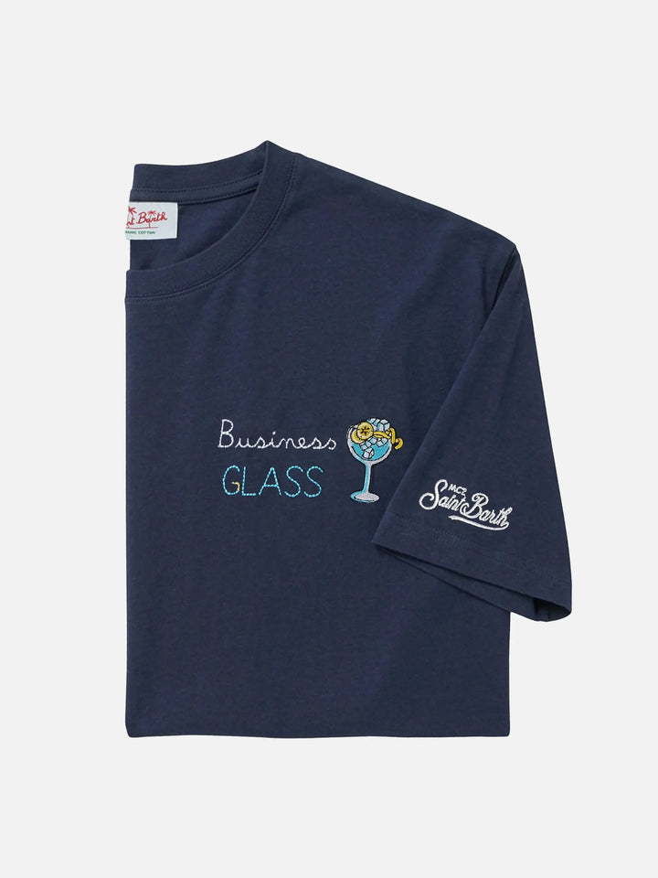 PORTOFINO MAN COTTON T-SHIRT MC2 SAINT BARTH