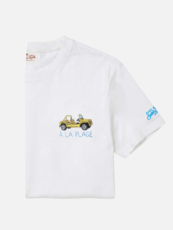 PORTOFINO MAN COTTON T-SHIRT MC2 SAINT BARTH