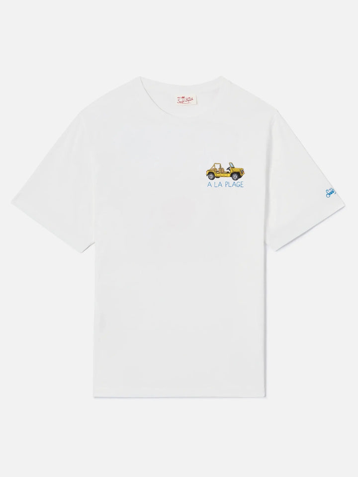 PORTOFINO MAN COTTON T-SHIRT MC2 SAINT BARTH
