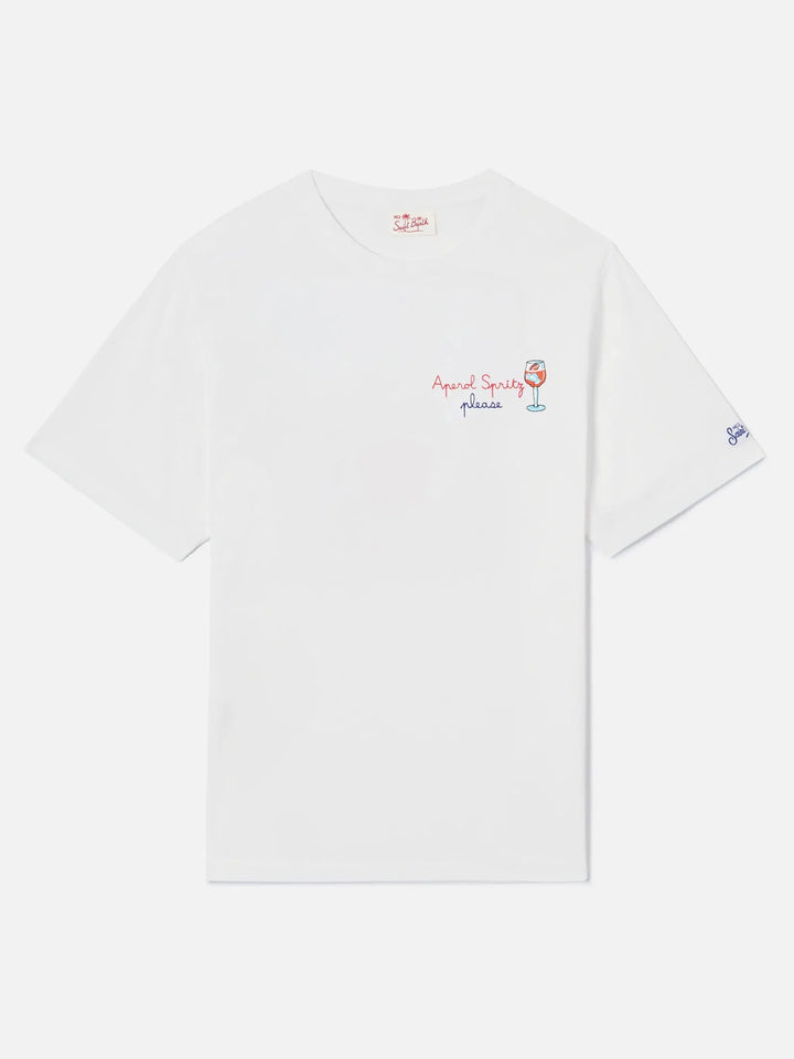 PORTOFINO MAN COTTON T-SHIRT MC2 SAINT BARTH