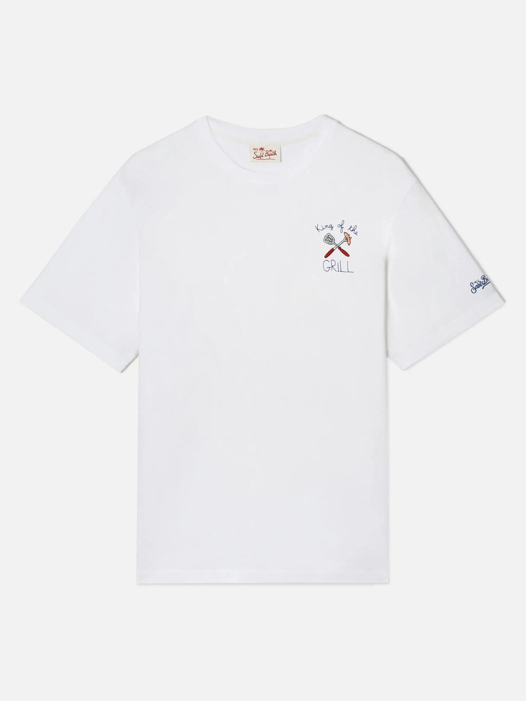 PORTOFINO MAN COTTON T-SHIRT MC2 SAINT BARTH