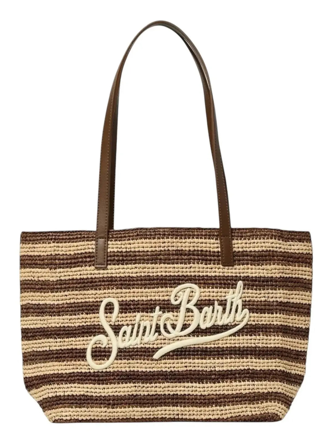 RAFFIA CITY HAND BAG STRIPES MC2 SAINT BARTH