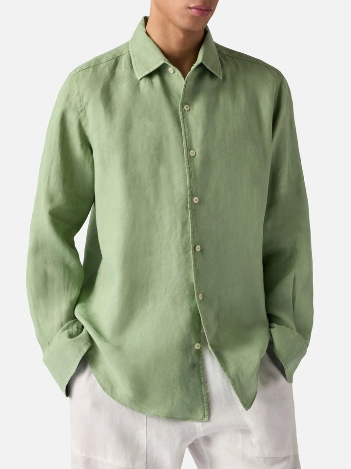 RAPHAEL MEN SHIRT LINEN VINTAGE MC2 SAINT BARTH