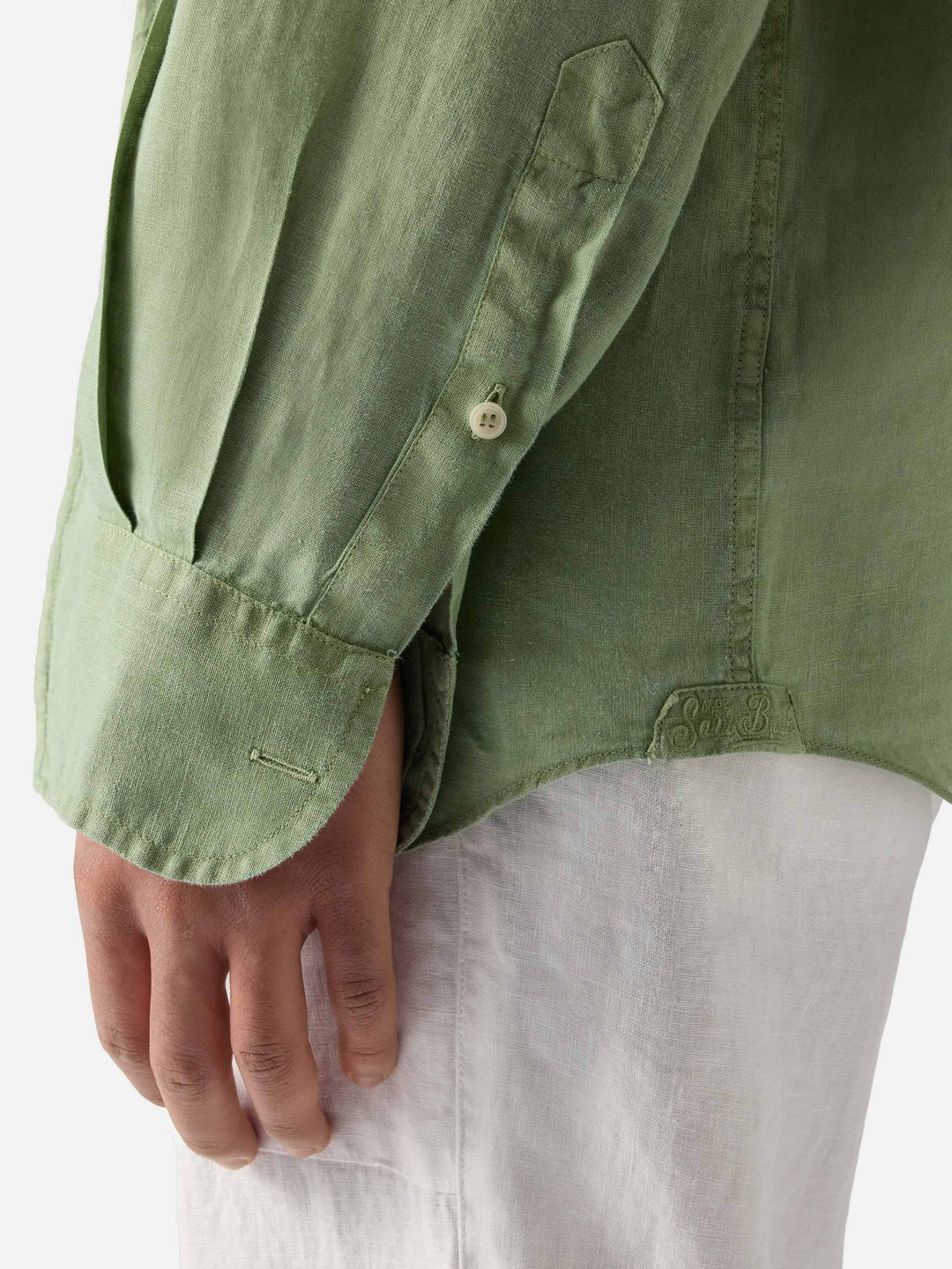 RAPHAEL MEN SHIRT LINEN VINTAGE MC2 SAINT BARTH
