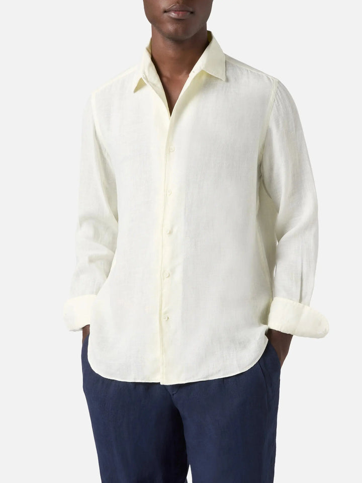 RAPHAEL MEN SHIRT LINEN VINTAGE MC2 SAINT BARTH