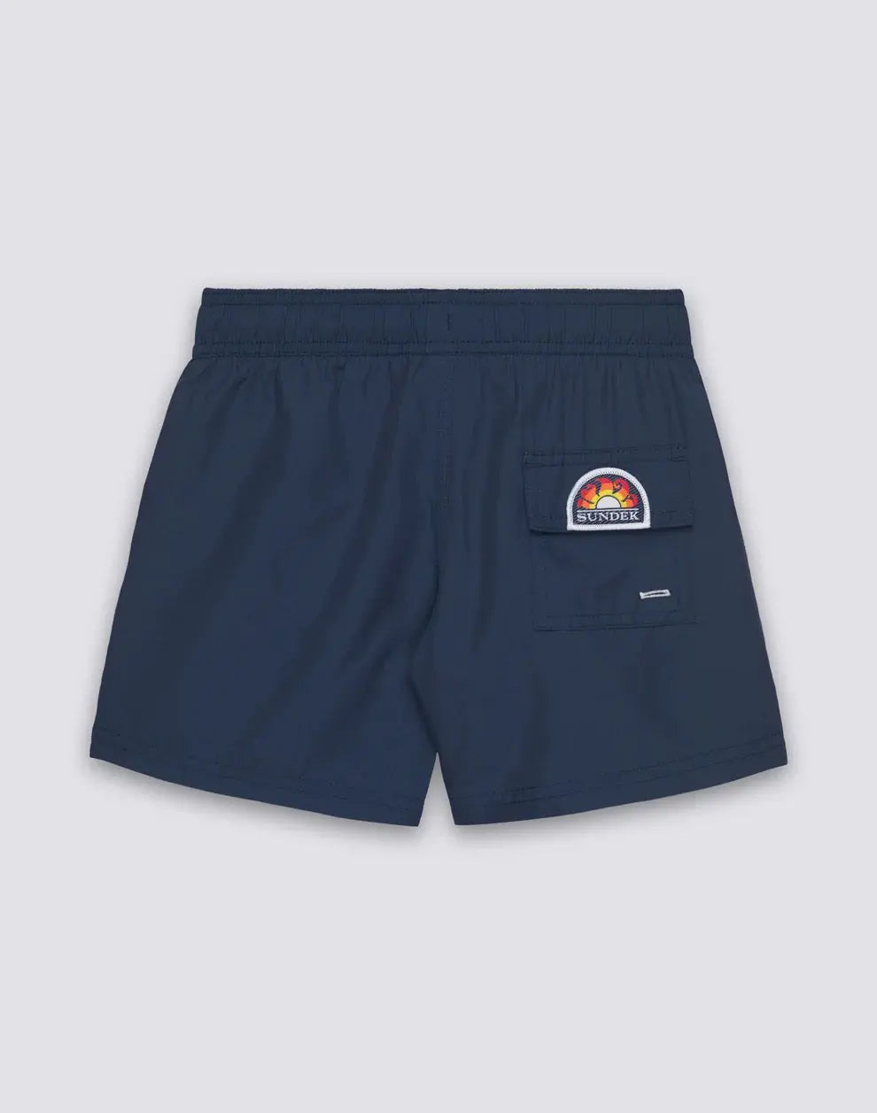 REPREVE® RECYCLED POLYESTER BOYS' SWIMSHORTS WITH TRICOLOUR DETAILS SUNDEK