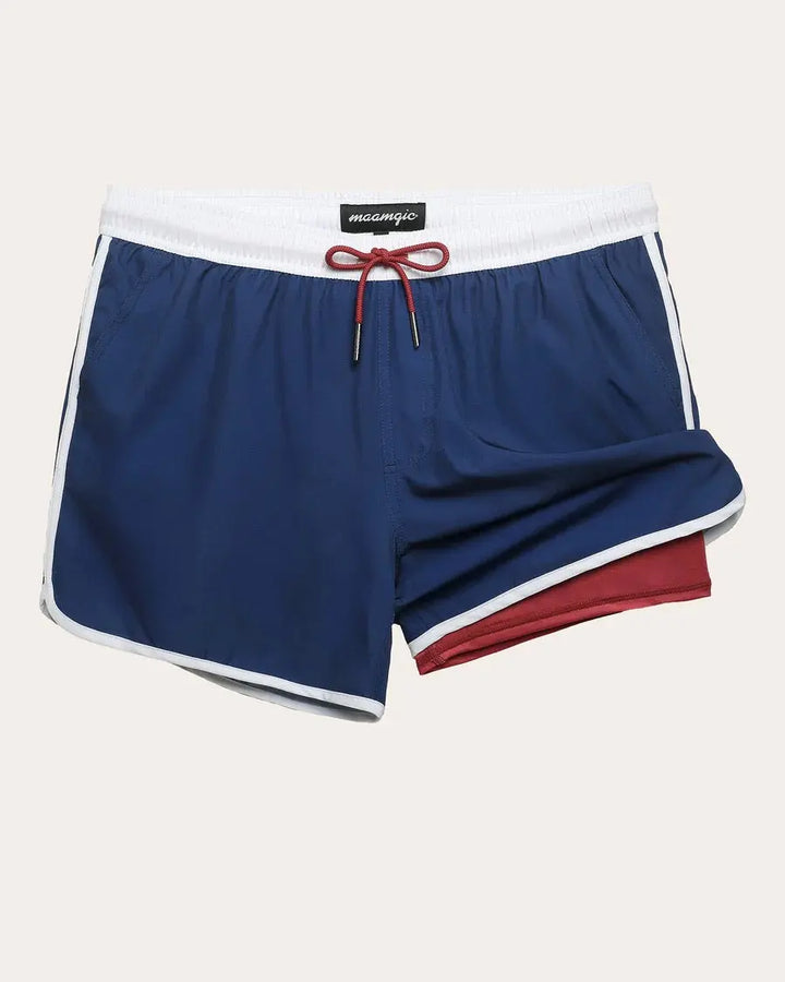 RETRO 70S COMFY SWIM TRUNKS MAAMGIC