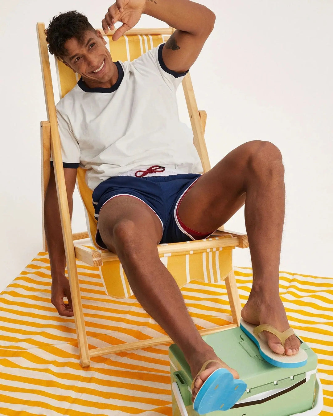 RETRO 70S COMFY SWIM TRUNKS MAAMGIC