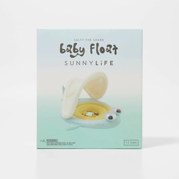 BABY FLOAT SALTY THE SHARK BLUE LIME