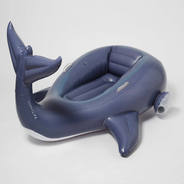 LUXE RIDE-ON FLOAT MOBY DICK NAVY