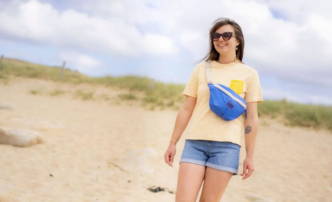 SAC BANANE IBIZA BLEU - BeachLife Concept