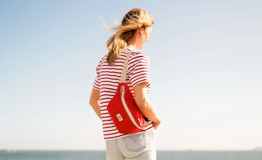 SAC BANANE IBIZA ROUGE 727 SAILBAGS