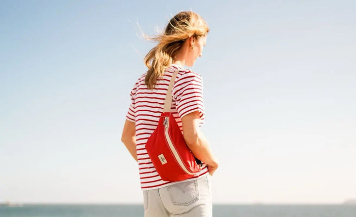 SAC BANANE IBIZA ROUGE 727 SAILBAGS