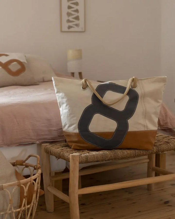 SAC DE VOYAGE CARLA CUIR CAMEL BeachLife Concept