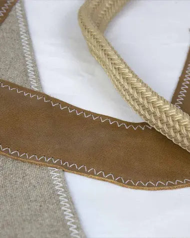 SAC DE VOYAGE CARLA LIN & CUIR AMBRE BeachLife Concept