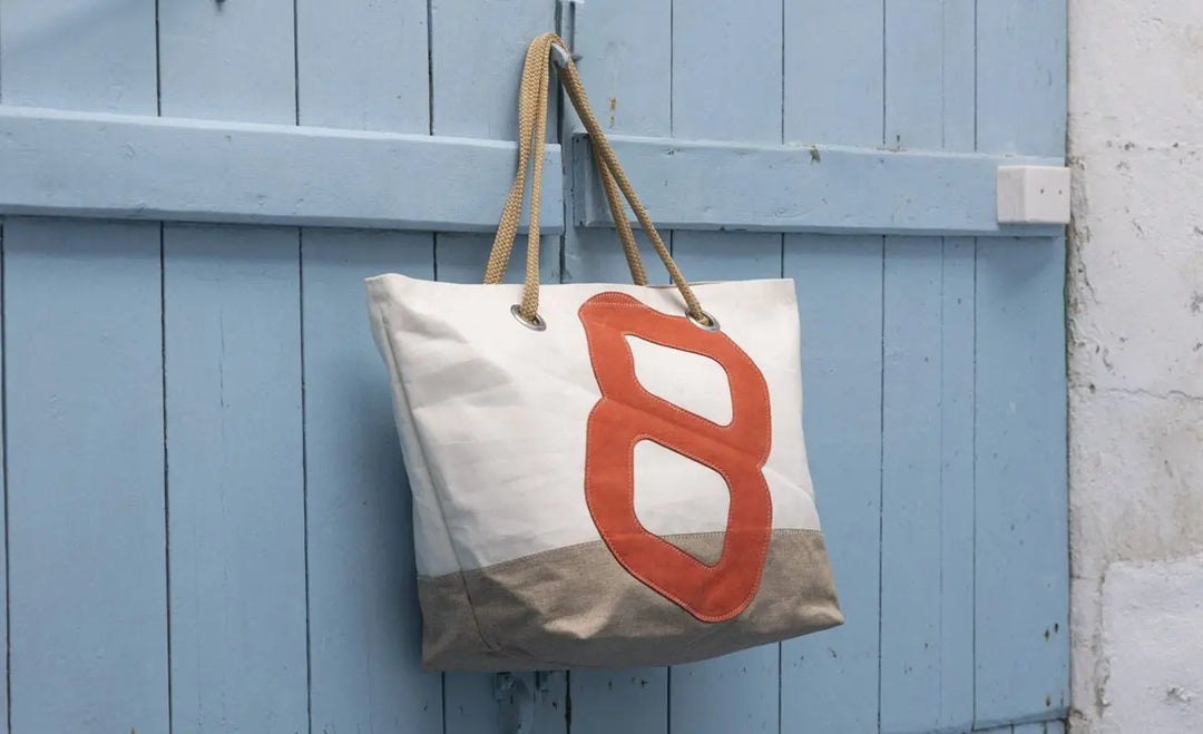 SAC DE VOYAGE CARLA LIN & CUIR CORAIL BeachLife Concept