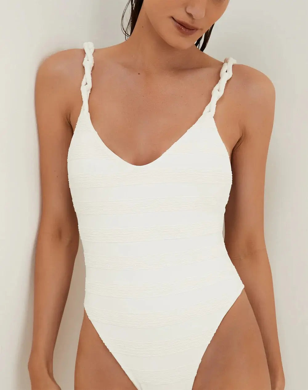 SAVYON LEANNE ONE PIECE BR OFF WHITE BeachLife Concept