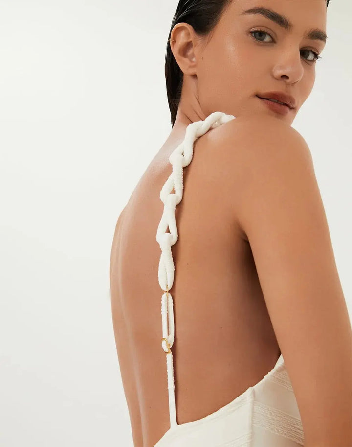 SAVYON LEANNE ONE PIECE BR OFF WHITE BeachLife Concept