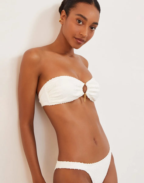 SCALES DIARA BANDEAU TOP - FANY BR OFF WHITE