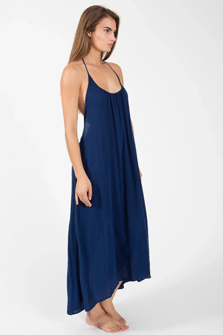 SEYCHELLES CROSS BACK MAXI DRESS - BeachLife Concept