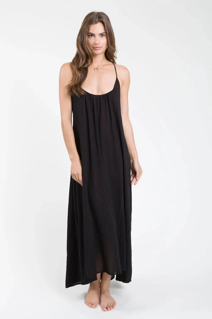 SEYCHELLES CROSS BACK MAXI DRESS - BeachLife Concept