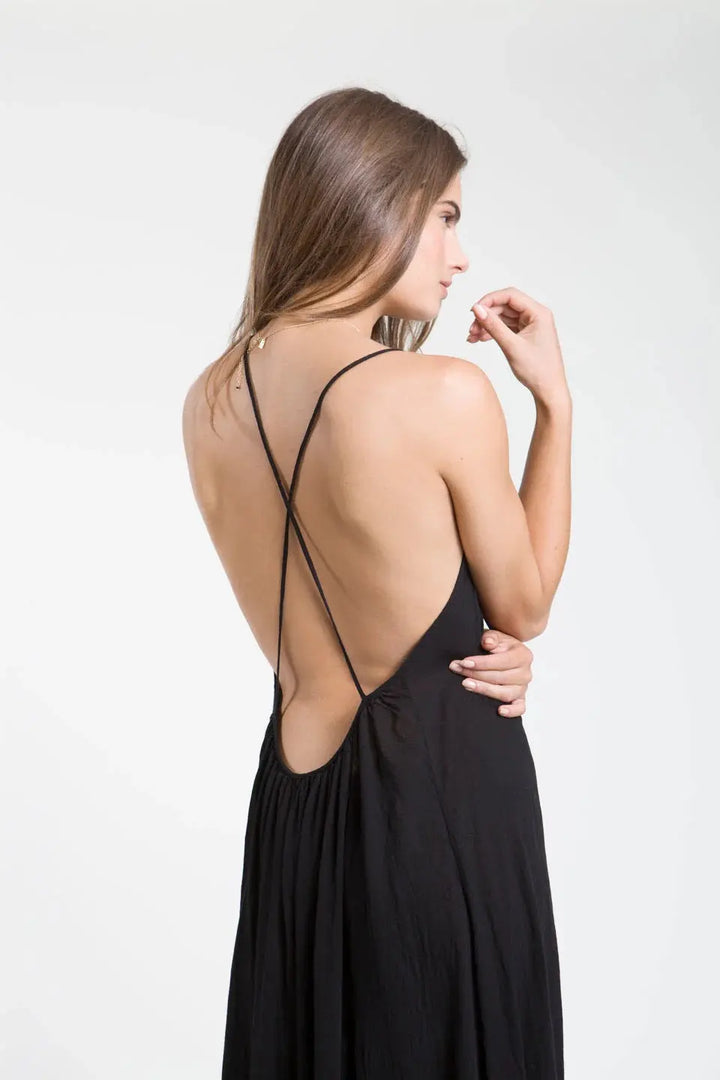 SEYCHELLES CROSS BACK MAXI DRESS - BeachLife Concept