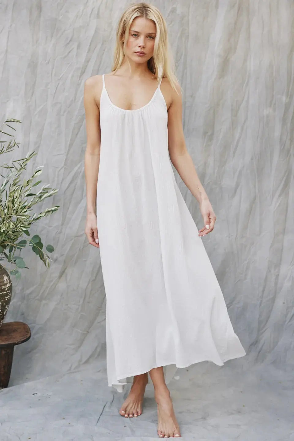 SEYCHELLES CROSS BACK MAXI DRESS - BeachLife Concept
