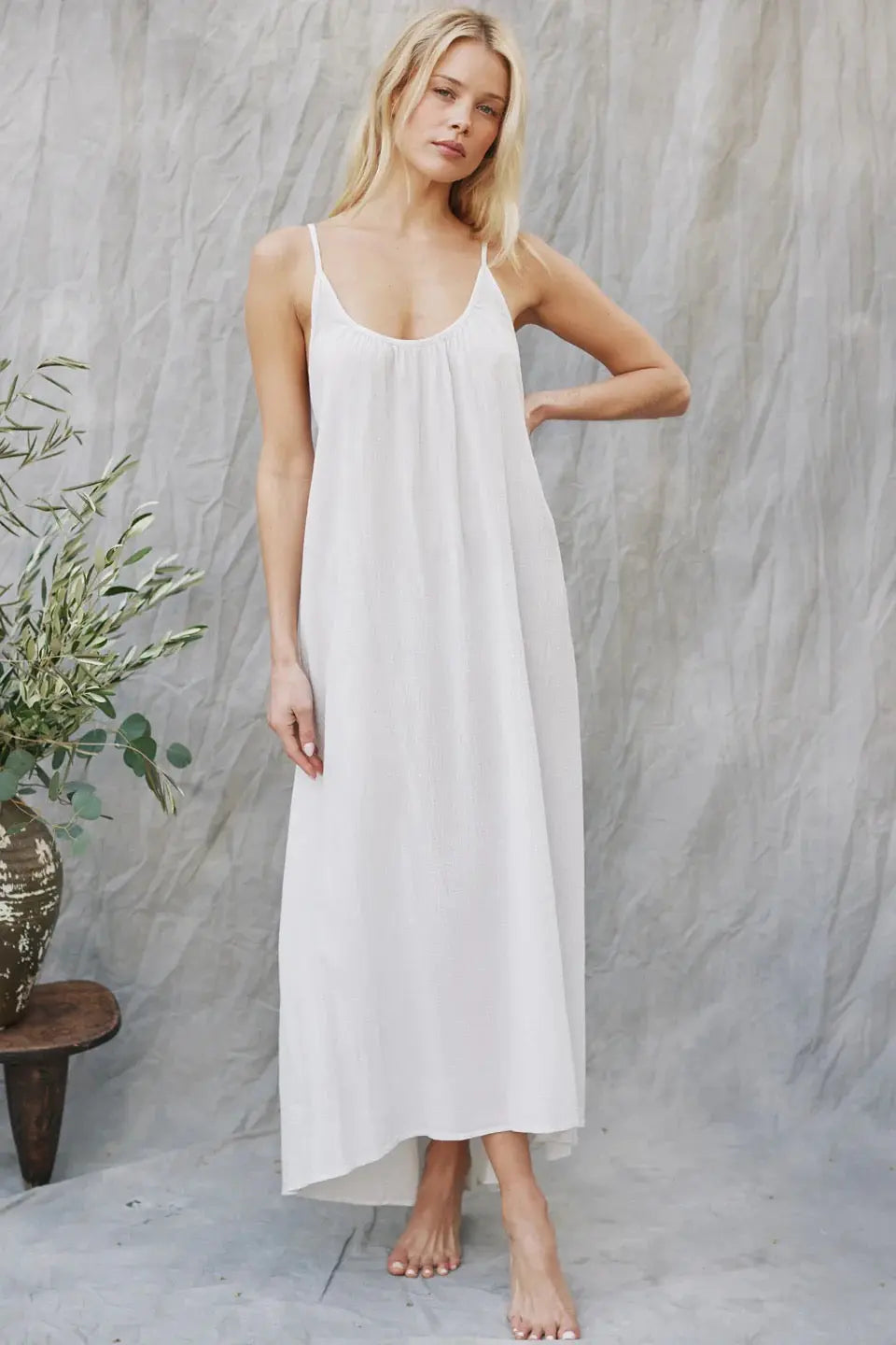 SEYCHELLES CROSS BACK MAXI DRESS - BeachLife Concept