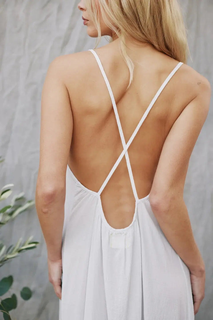 SEYCHELLES CROSS BACK MAXI DRESS - BeachLife Concept