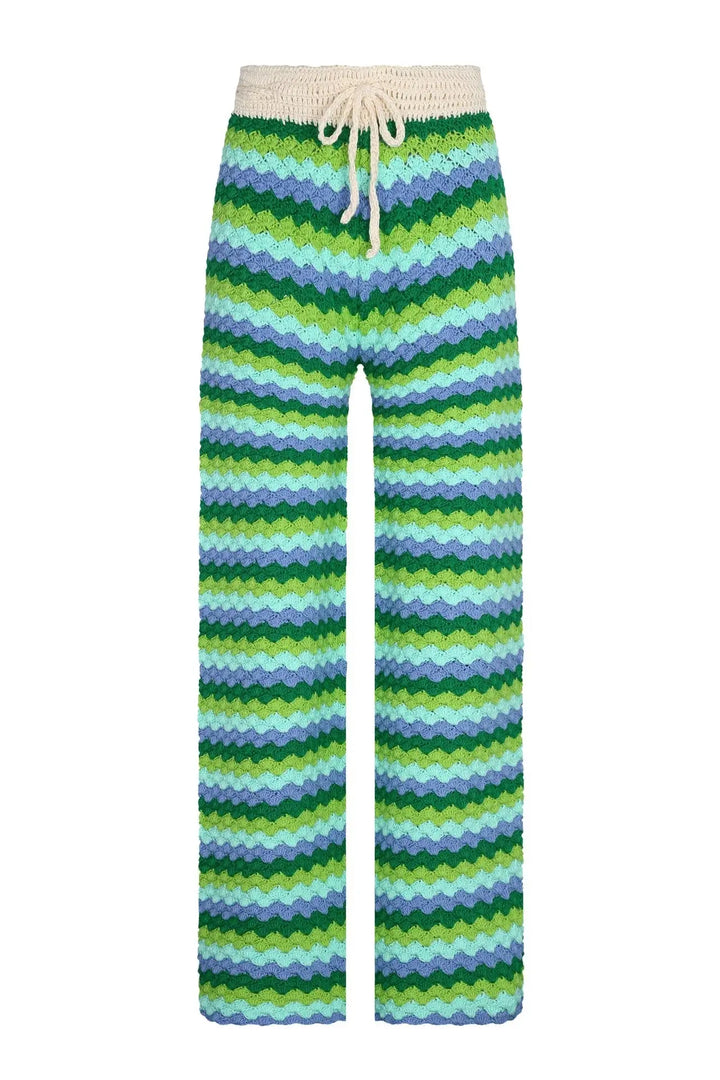 SHELL WAVES CROCHET PANT PITUSA