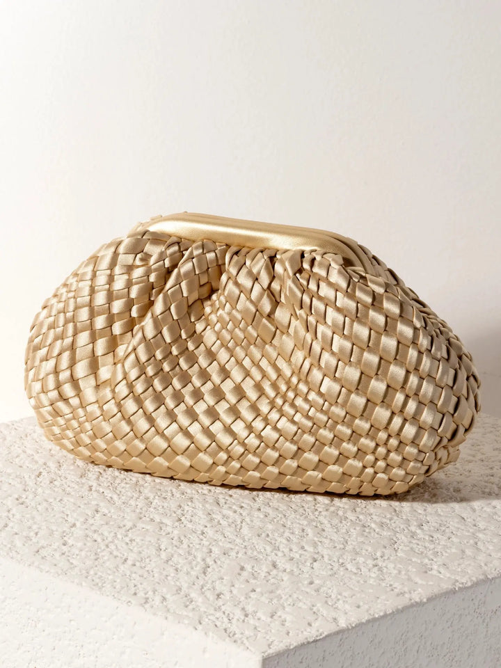 SHIRALEAH BAILEY CLUTCH CHAMPAGNE - BeachLife Concept