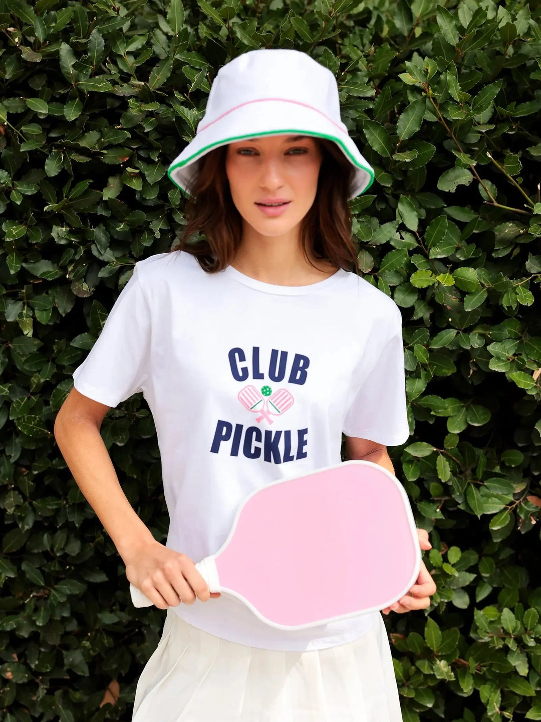 SHIRALEAH CABANA BUCKET HAT WHITE - BeachLife Concept