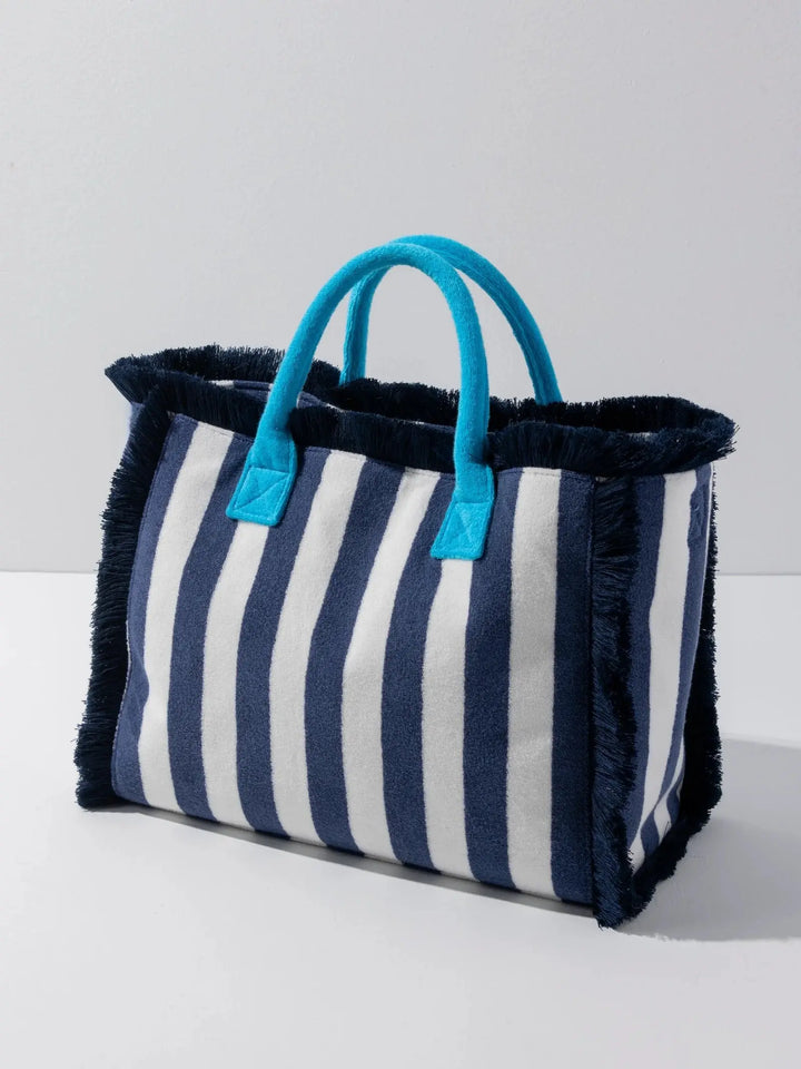 SHIRALEAH CABANA STRIPE TOTE - BeachLife Concept