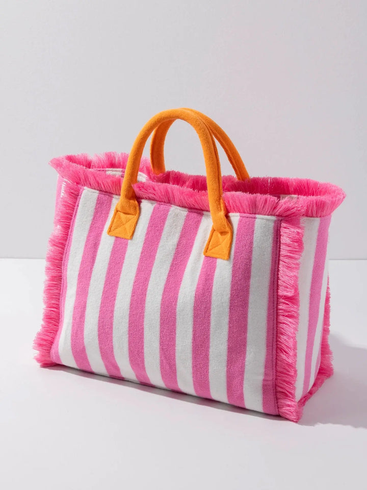 SHIRALEAH CABANA STRIPE TOTE - BeachLife Concept