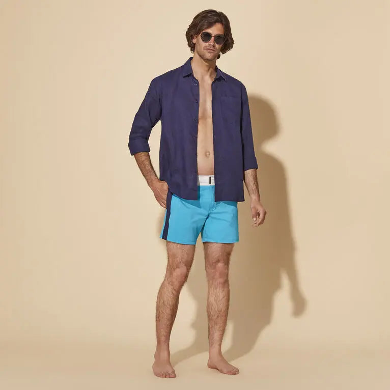 SHORT DE BAIN COURT STRETCH MERLE CURACAO BeachLife Concept