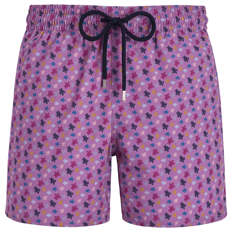 SHORT DE BAIN STRETCH MOORISE MICRO RONDE DES TORTUES RAINBOW BeachLife Concept