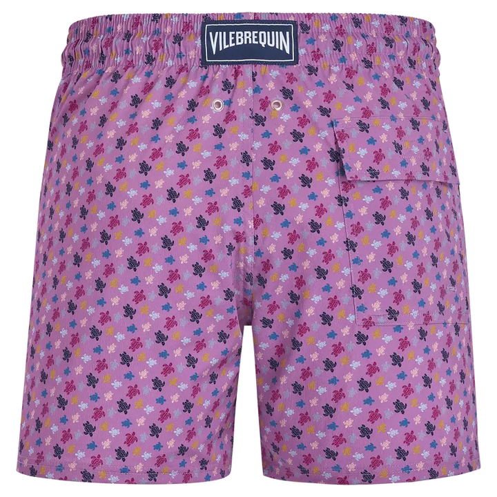 SHORT DE BAIN STRETCH MOORISE MICRO RONDE DES TORTUES RAINBOW BeachLife Concept