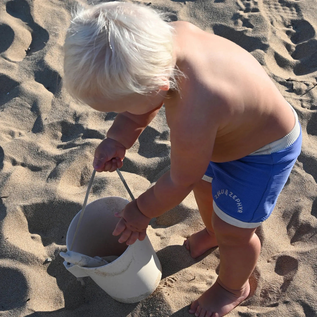 SILICONE BUCKET & SPADE SET APPLE SORBET MULTI - BeachLife Concept