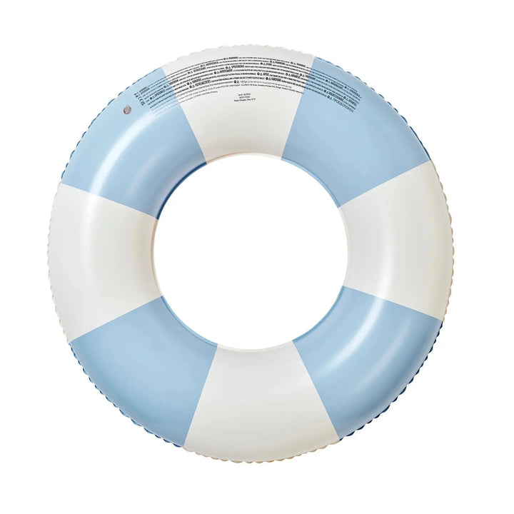 SLIM TUBE POOL RING LA MER MED BLUE SUNNYLIFE