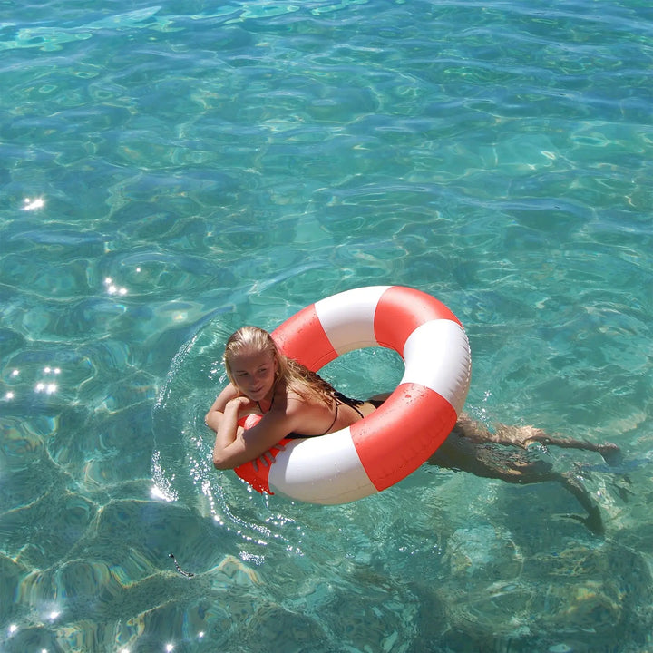 SLIM TUBE POOL RING POOL PARTY TOMATO SUNNYLIFE